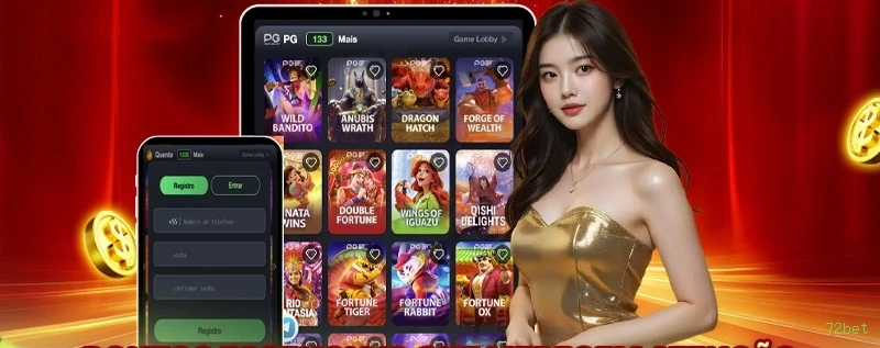 Cassino ao vivo da 72bet com dealers reais